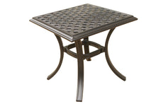 Load image into Gallery viewer, Aluminum 21&quot; Standard End Table, Espresso Brown
