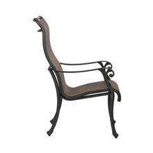 Load image into Gallery viewer, Sling Patio 2 Chairs With Aluminum Frame, All-Weather Furniture, Dark Lava Bronze
