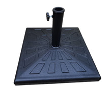 Load image into Gallery viewer, 42 lb Square Resin Umbrella Base
