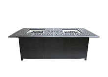 Load image into Gallery viewer, 84&quot; x 44&quot; Rectangle Dining Wrap Firepit Table With 2 Burners Signature (Burner Included)
