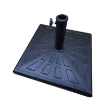 Load image into Gallery viewer, 42 lb Square Resin Umbrella Base
