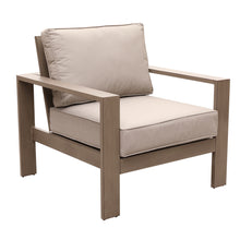 Load image into Gallery viewer, outdoor chairs With Cushion, Brama/Taupe
