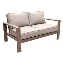 Load image into Gallery viewer, Loveseat With Cushion, Brama/Taupe
