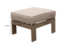 Load image into Gallery viewer, Ottoman With Cushion, Brama/Taupe
