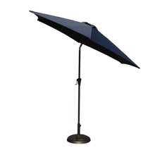 Load image into Gallery viewer, 9&#39; Pole Umbrella With Carry Bag, Navy Blue
