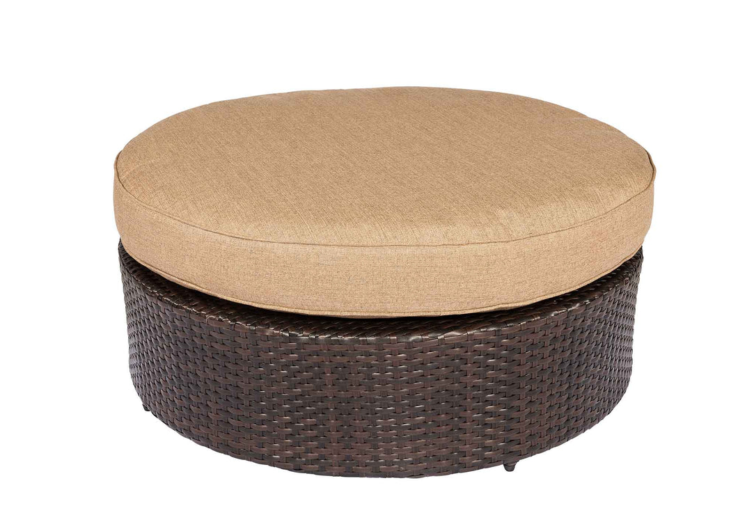 Aztec Round Ottoman 44