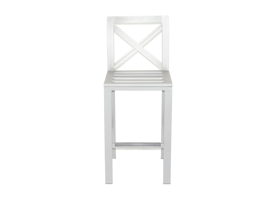 JoLee White Armless Barstool