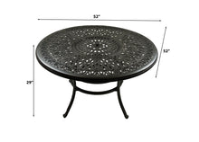 Load image into Gallery viewer, 52&quot; Round Dining Table Signature (Ice Bucket or Burner Optional)
